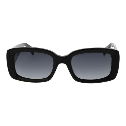 Ochelari de soare Tommy Hilfiger negri din acetat rectangulari