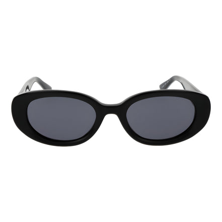 Ochelari de soare Tommy Hilfiger negri din acetat ovali