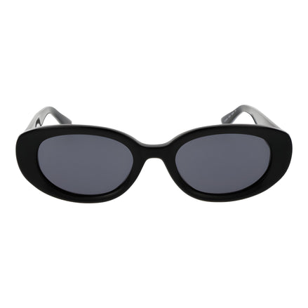 Ochelari de soare Tommy Hilfiger negri din acetat ovali