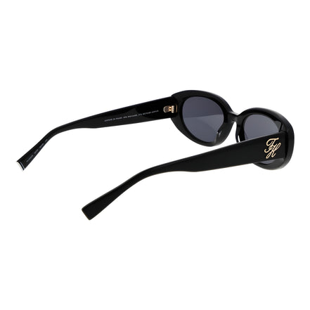 Ochelari de soare Tommy Hilfiger negri din acetat ovali
