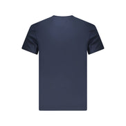 Tricou Tommy Hilfiger albastru din bumbac