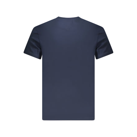 Tricou Tommy Hilfiger albastru din bumbac
