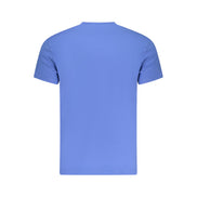 Tricou Tommy Hilfiger albastru din bumbac
