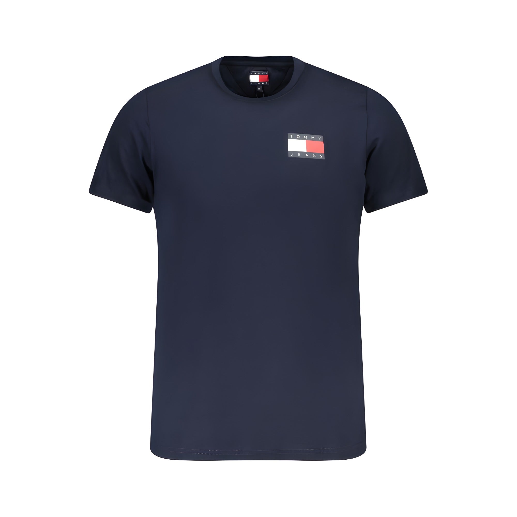 Tommy Hilfiger Blue Cotton Men T-Shirt