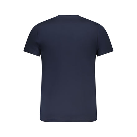 Tricou Tommy Hilfiger albastru din bumbac
