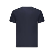 Tricou Tommy Hilfiger albastru din bumbac