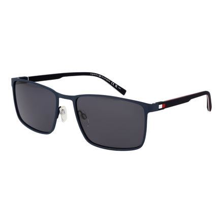 Ochelari de soare Tommy Hilfiger albaștri