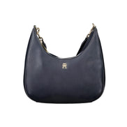 Geantă de umăr Tommy Hilfiger albastră din poliester