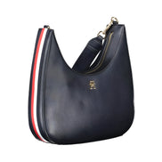 Geantă de umăr Tommy Hilfiger albastră din poliester