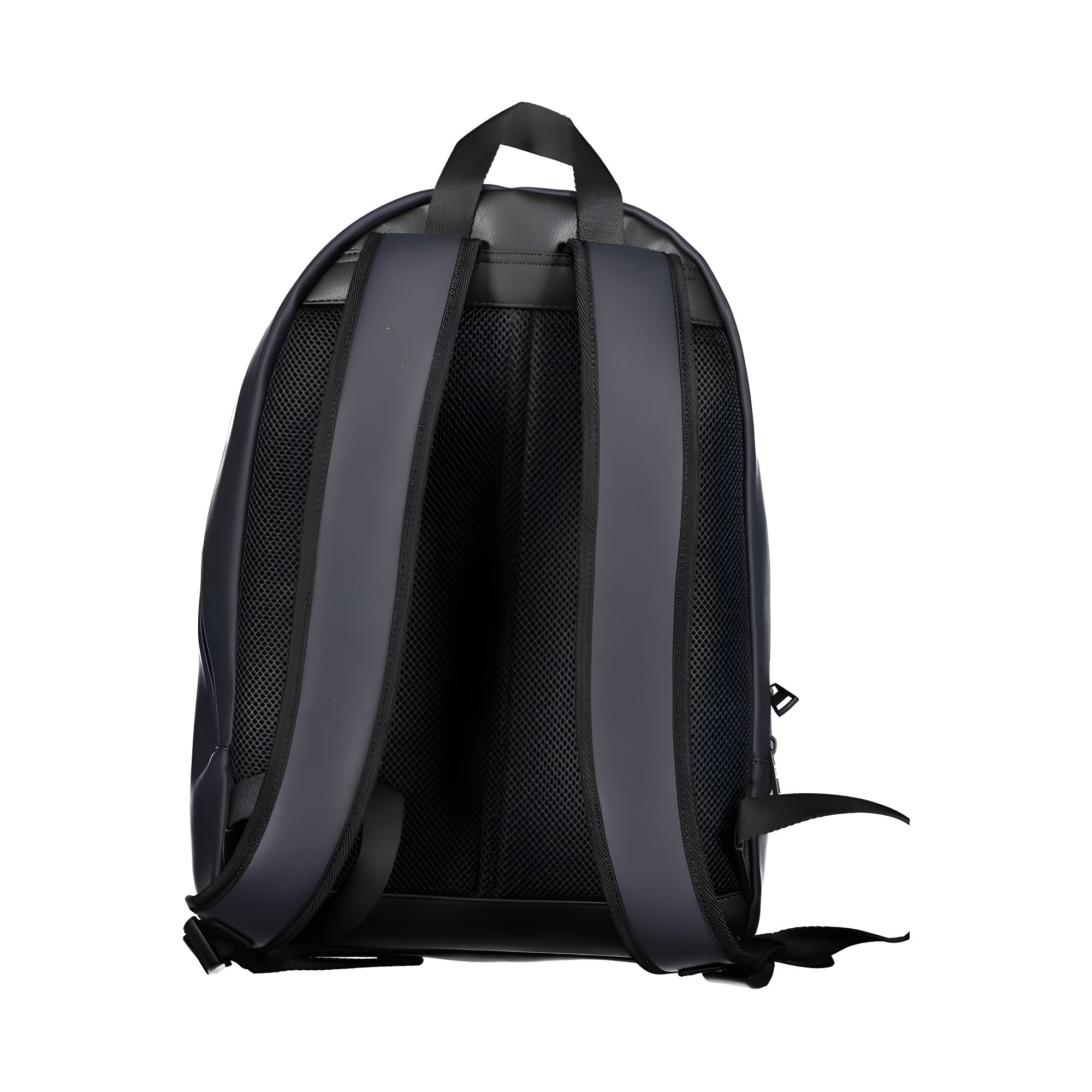 Rucsac Tommy Hilfiger albastru din poliuretan cu bretele reglabile
