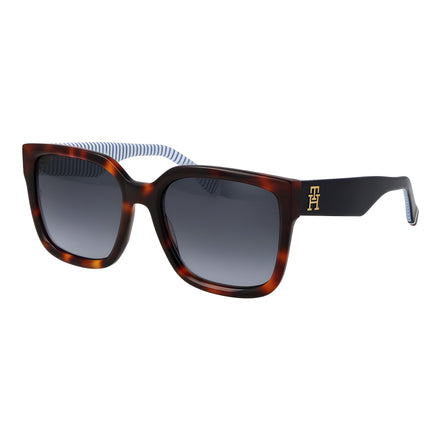 Ochelari de soare Tommy Hilfiger maro din acetat