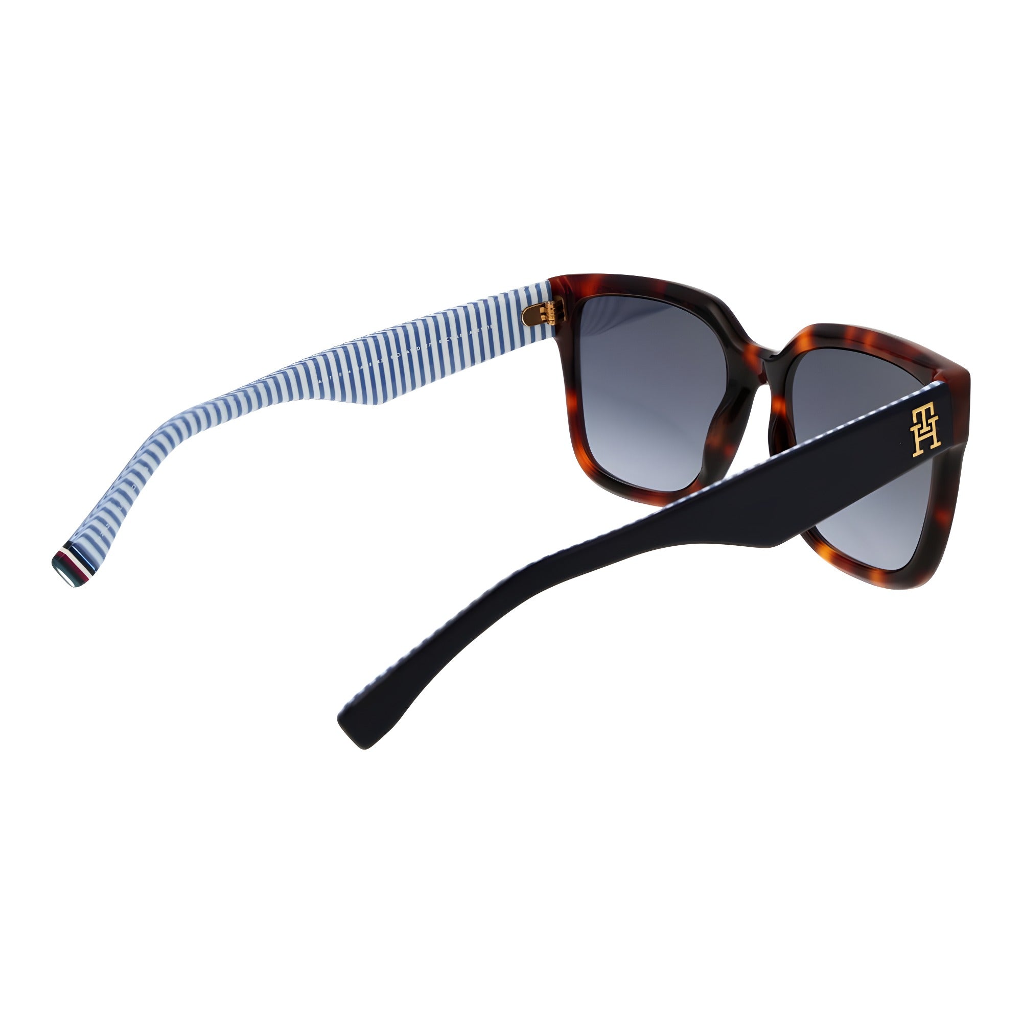 Ochelari de soare Tommy Hilfiger maro din acetat