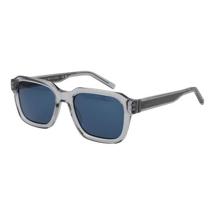 Ochelari de soare Tommy Hilfiger gri din acetat