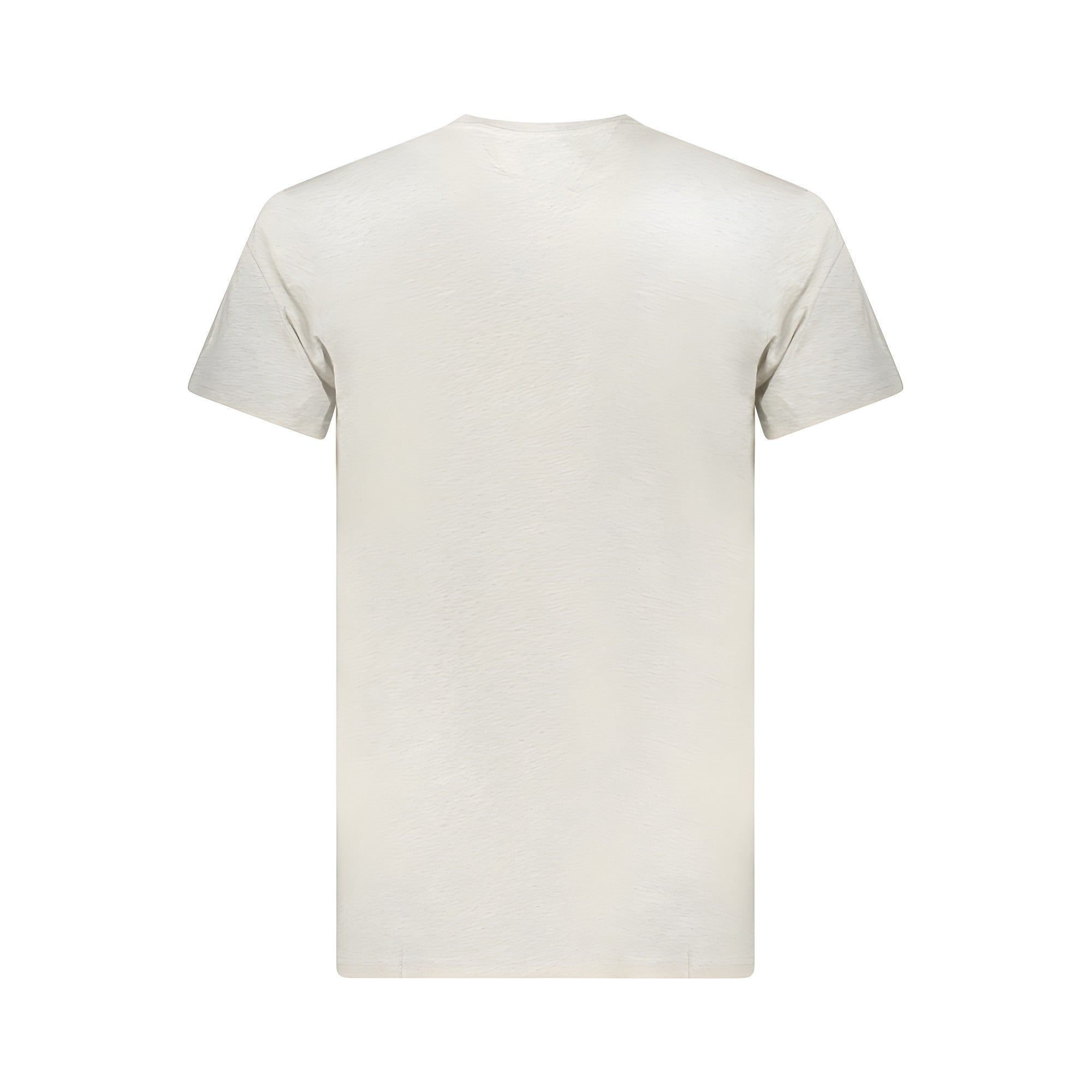 Tricou Tommy Hilfiger gri din bumbac