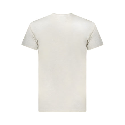 Tricou Tommy Hilfiger gri din bumbac
