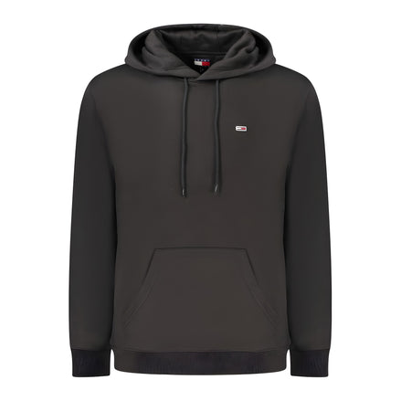 Hanorac Tommy Hilfiger negru din bumbac