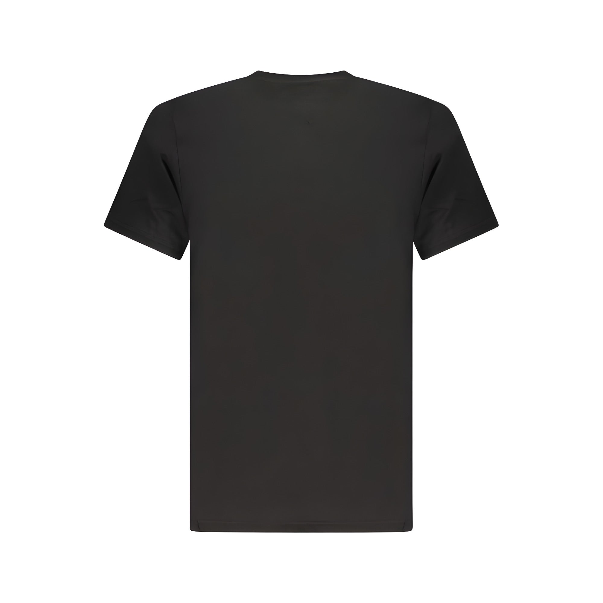Tommy Hilfiger Black Cotton Men T-Shirt
