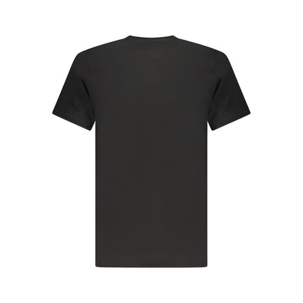 Tommy Hilfiger Black Cotton Men T-Shirt