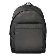 Rucsac Tommy Hilfiger negru din poliester pentru bărbați