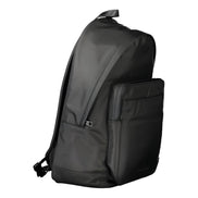 Rucsac Tommy Hilfiger negru din poliester pentru bărbați
