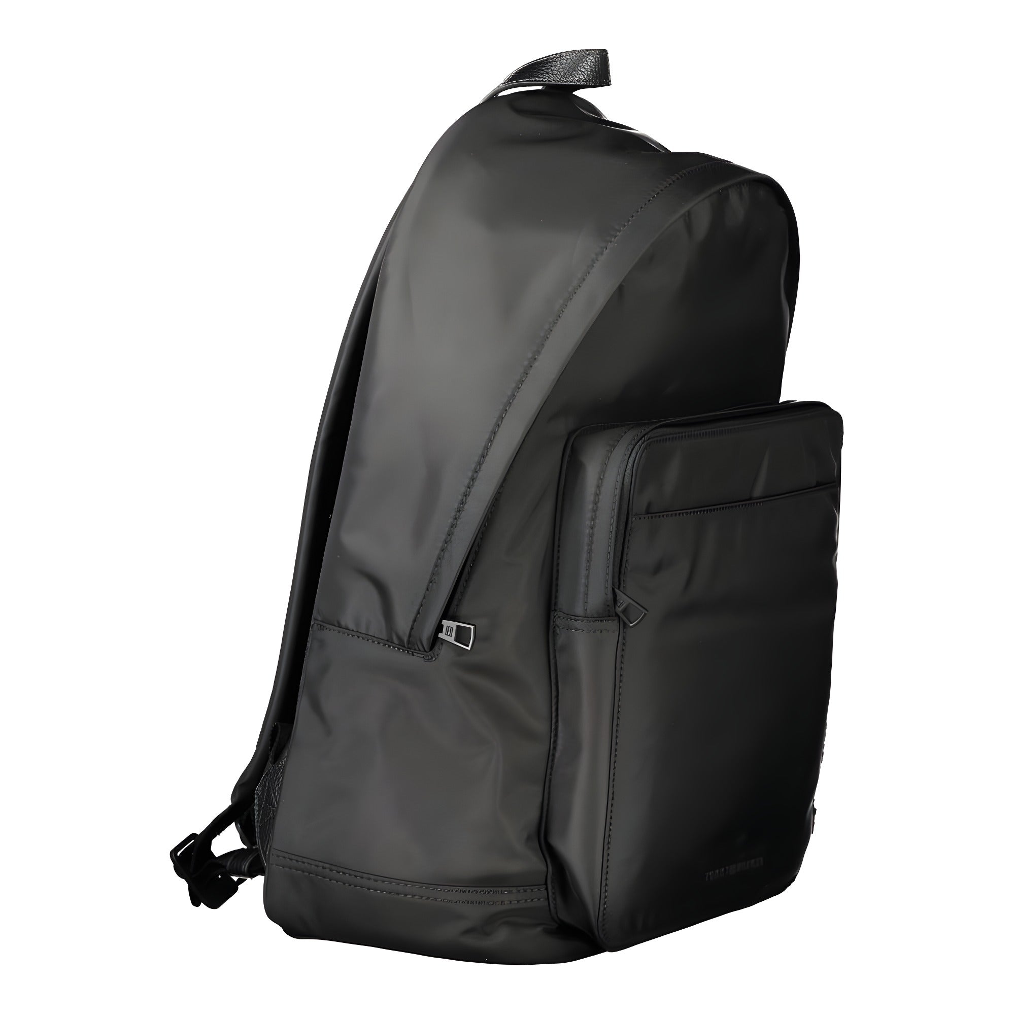 Rucsac Tommy Hilfiger negru din poliester pentru bărbați