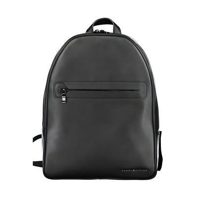 Rucsac Tommy Hilfiger negru din poliuretan