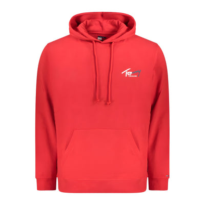 Hanorac Tommy Hilfiger roșu din bumbac