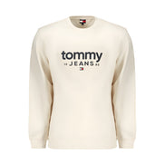 Tommy Hilfiger White Cotton Men's Sweatshirt