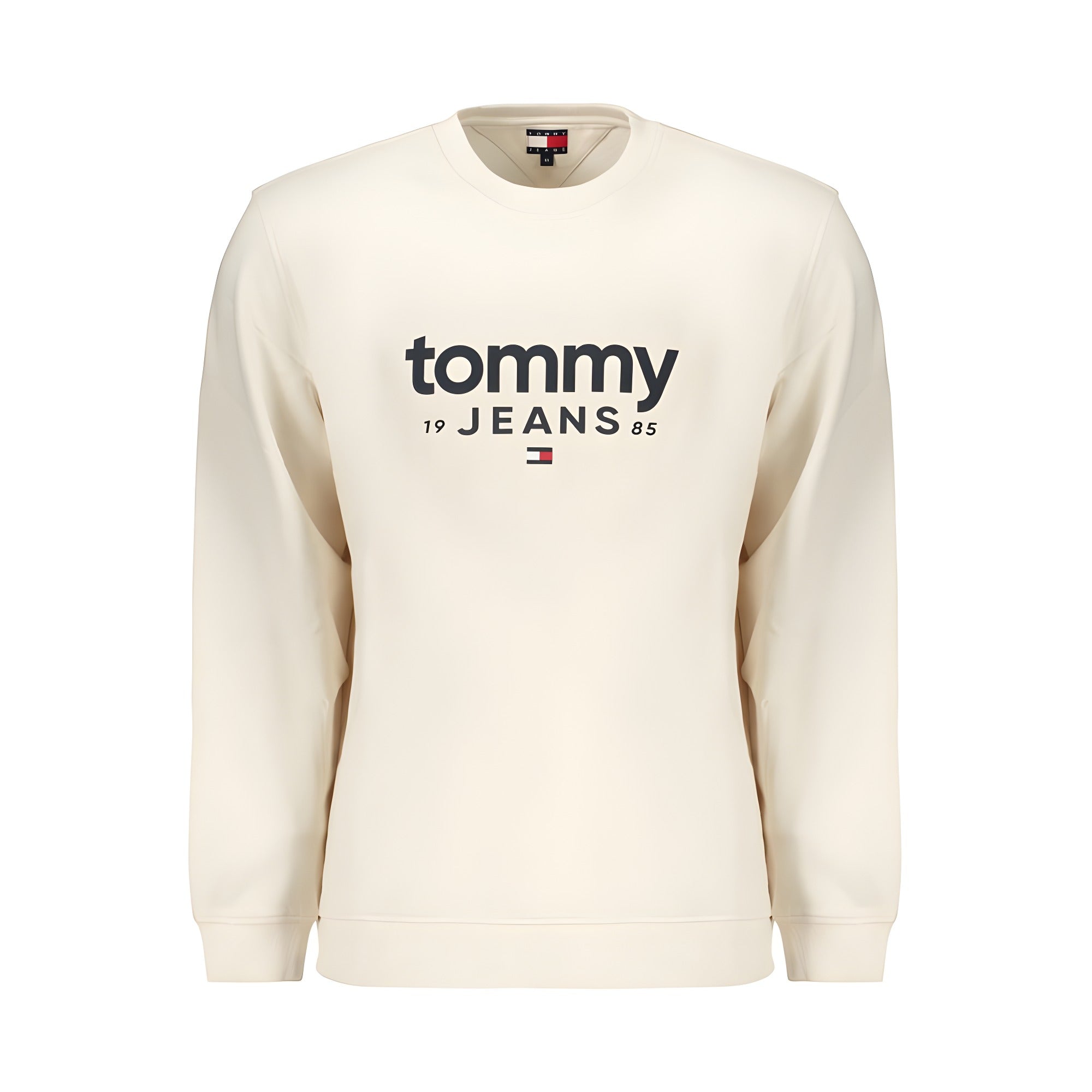 Tommy Hilfiger White Cotton Men's Sweatshirt