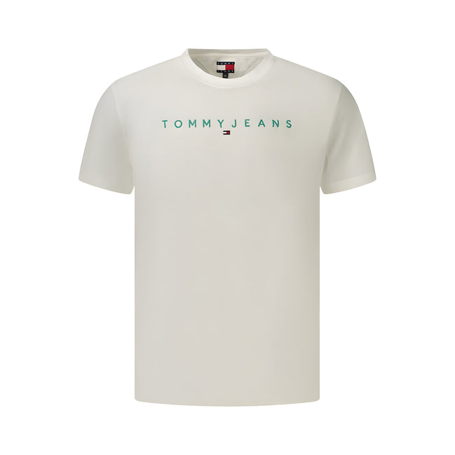 Tommy Hilfiger White Cotton Men's T-Shirt