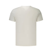 Tommy Hilfiger White Cotton Men's T-Shirt