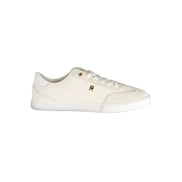 Tommy Hilfiger White Polyurethane Women's Sneaker