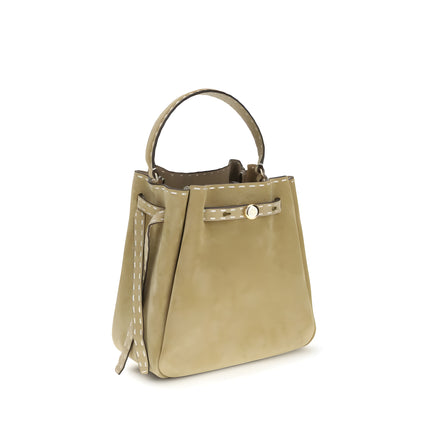Tory Burch Beige Bucket Bag