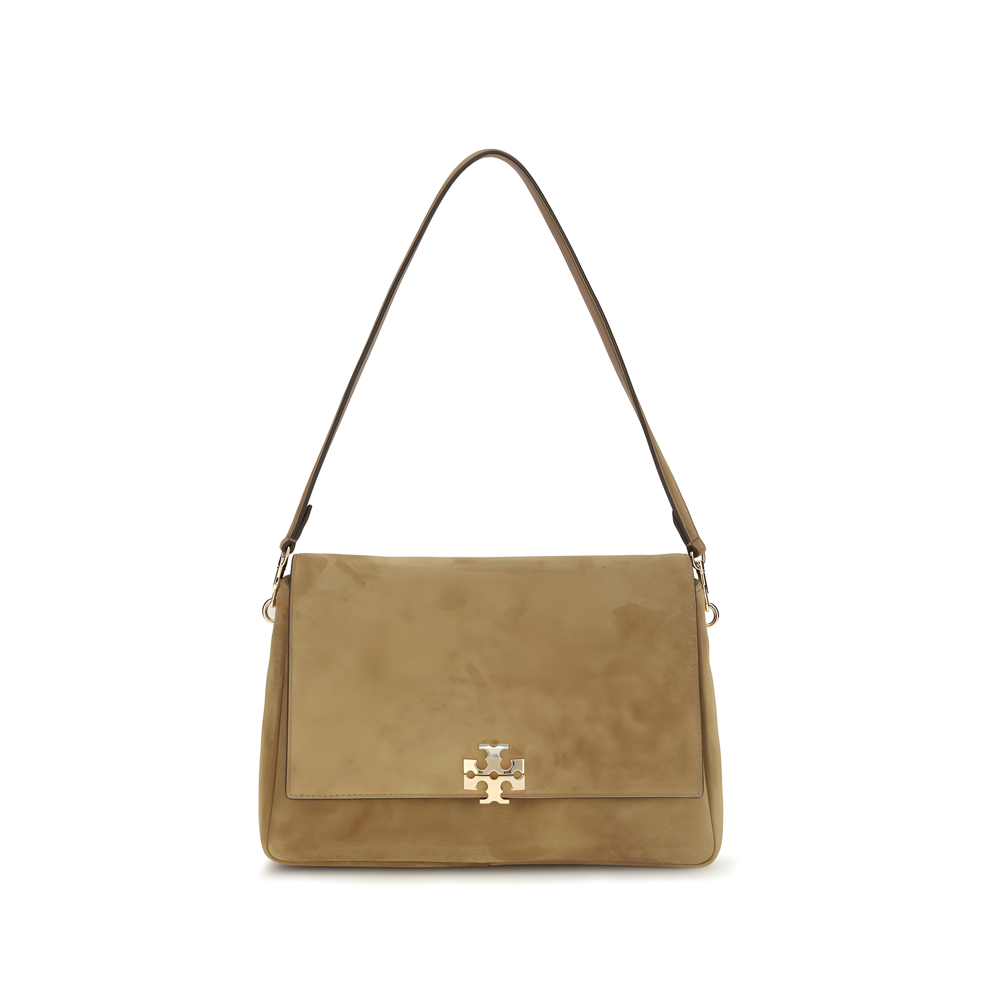 Geantă de umăr Tory Burch Charlie, bej