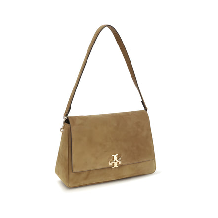Geantă de umăr Tory Burch Charlie, bej