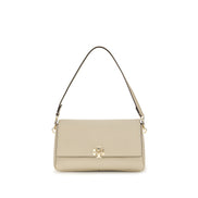 Tory Burch Beige Charlie Small Shoulder Bag