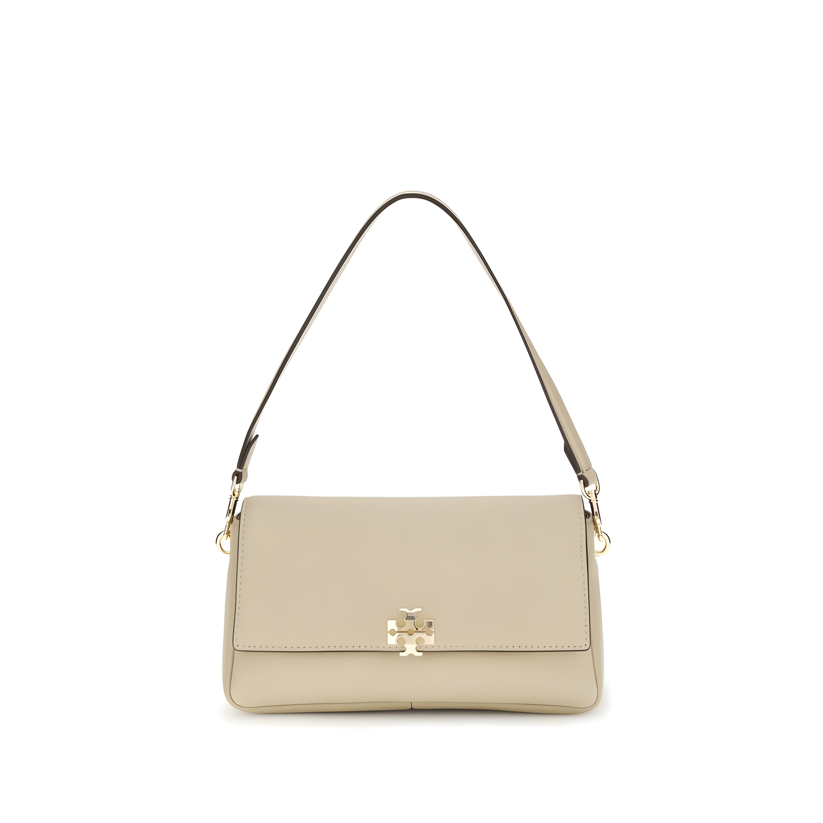 Tory Burch Beige Charlie Small Shoulder Bag