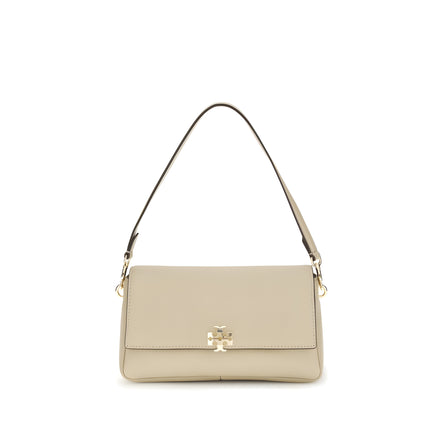 Tory Burch Beige Charlie Small Shoulder Bag