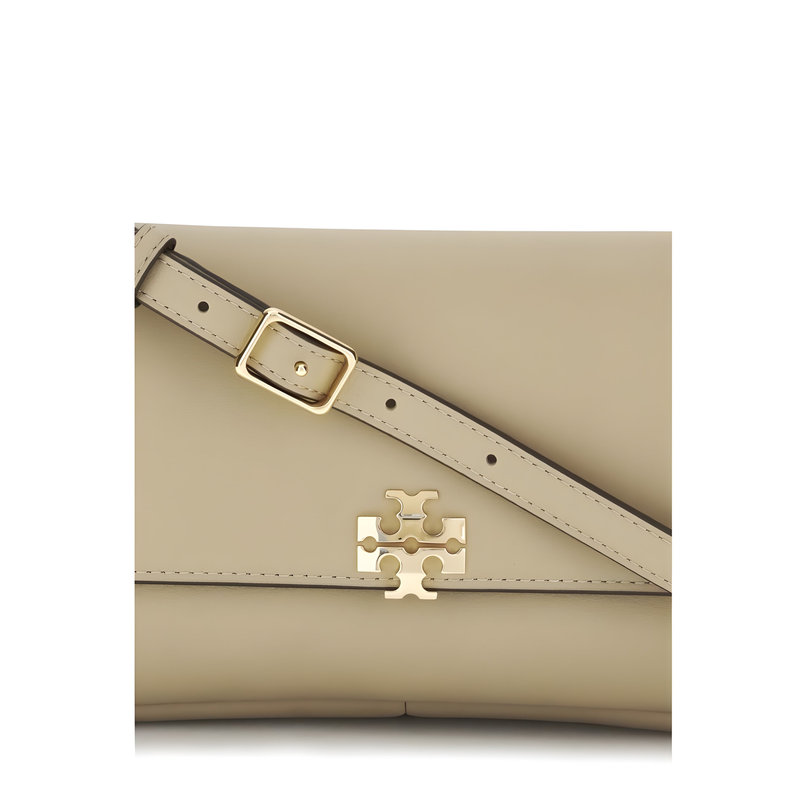 Tory Burch Beige Charlie Small Shoulder Bag