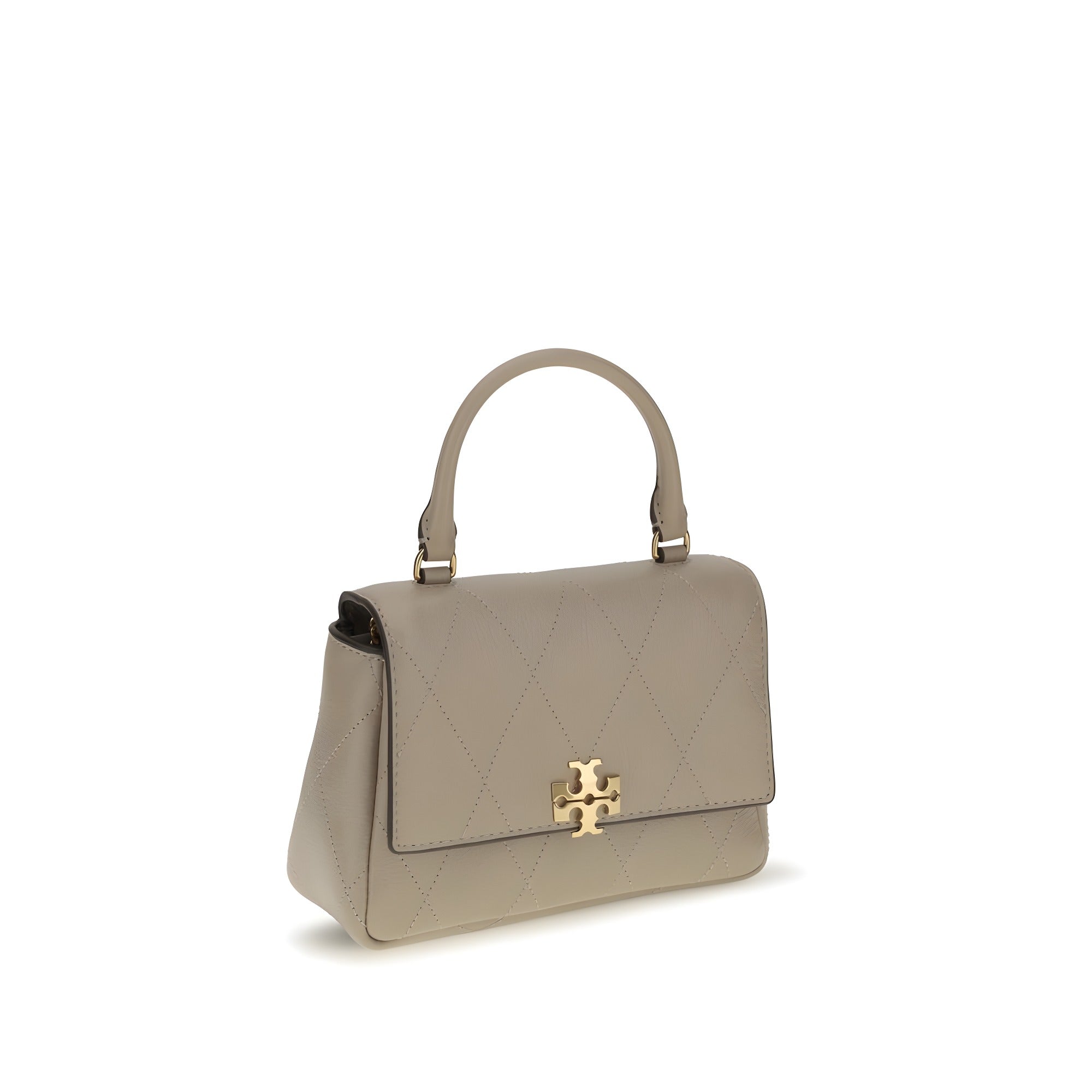 Tory Burch Beige Calf Leather Bos Taurus Wallet