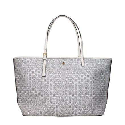 Geantă de umăr Tory Burch din piele bej