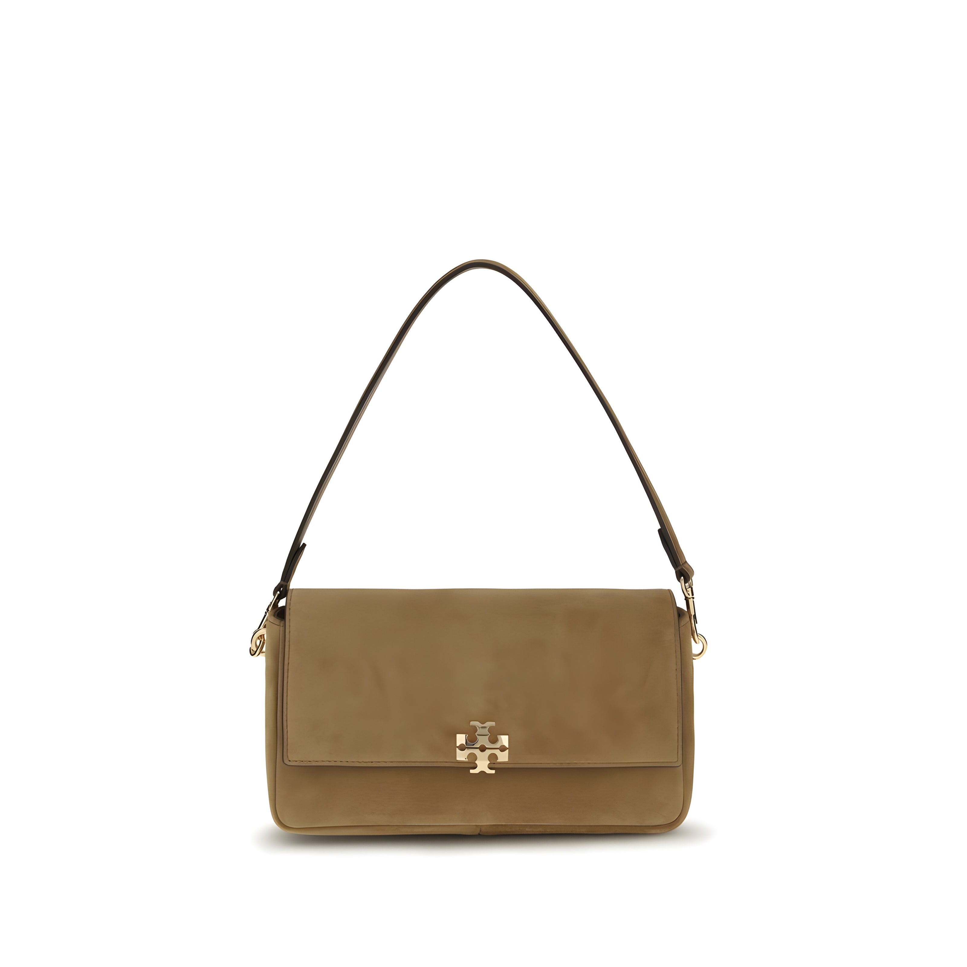 Geantă de umăr Tory Burch din piele bej