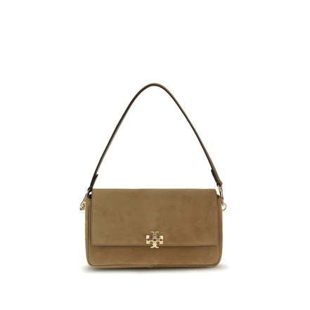 Geantă de umăr Tory Burch din piele bej