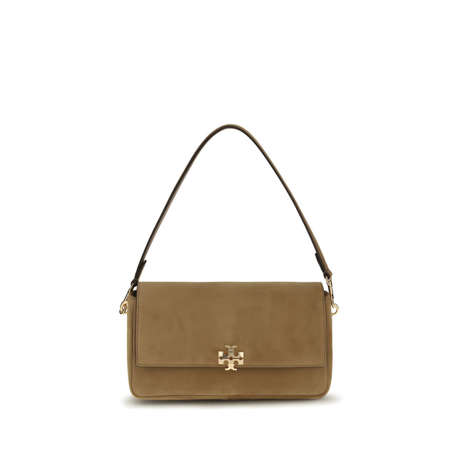 Geantă de umăr Tory Burch din piele bej