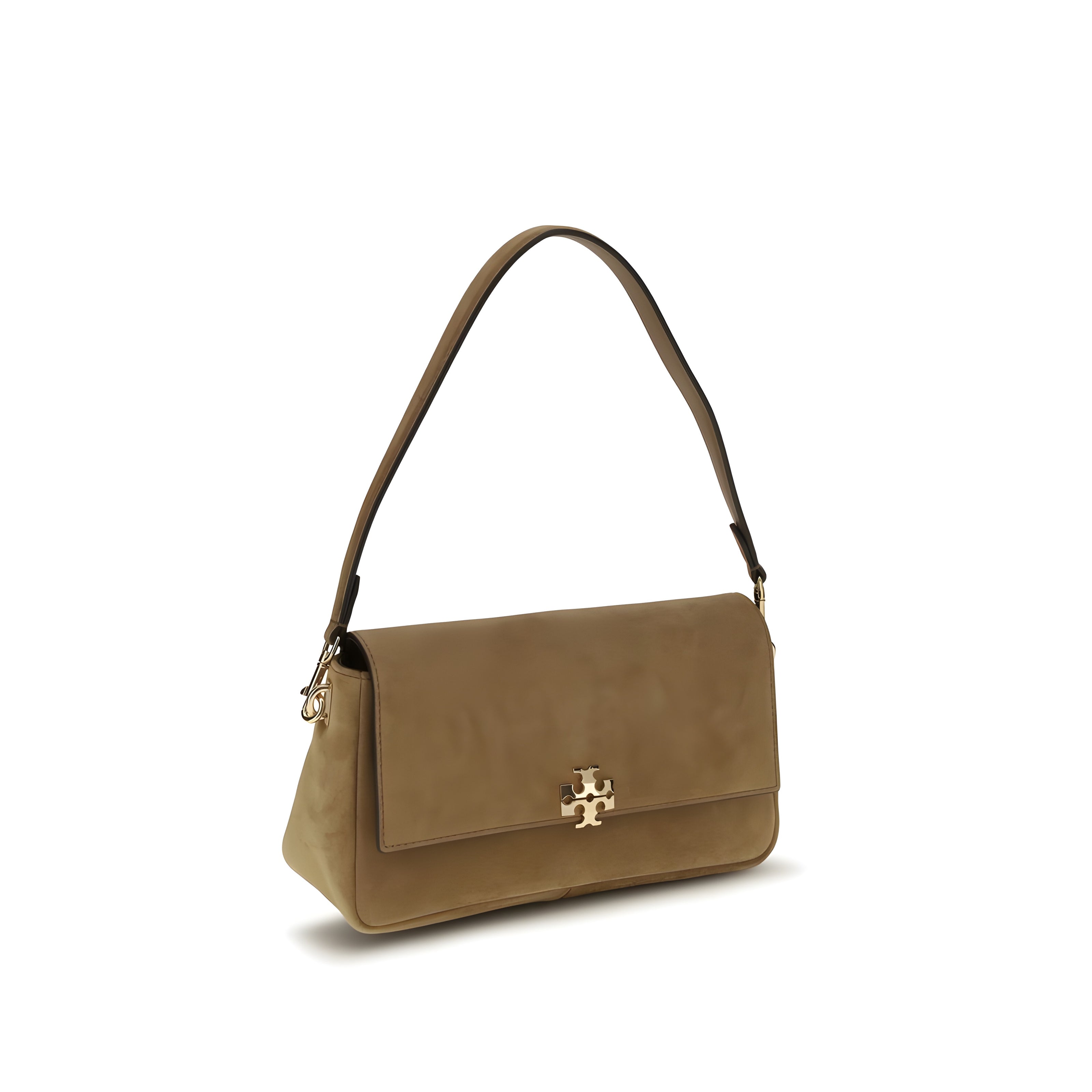 Geantă de umăr Tory Burch din piele bej