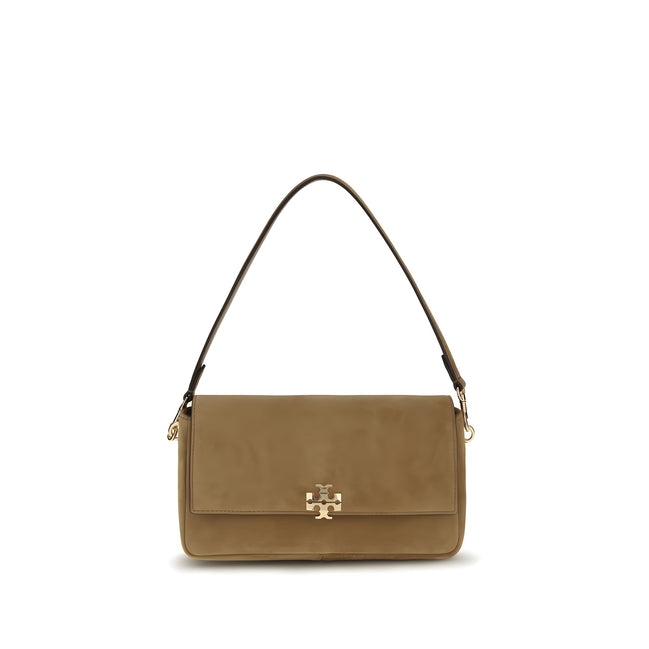 Geantă de umăr Tory Burch din piele bej
