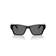 Ochelari de soare negri Tory Burch