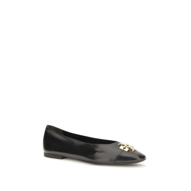 Balerini Tory Burch negri din piele