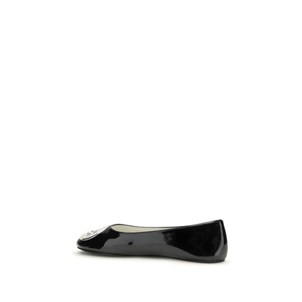Tory Burch Black Ballet Flats