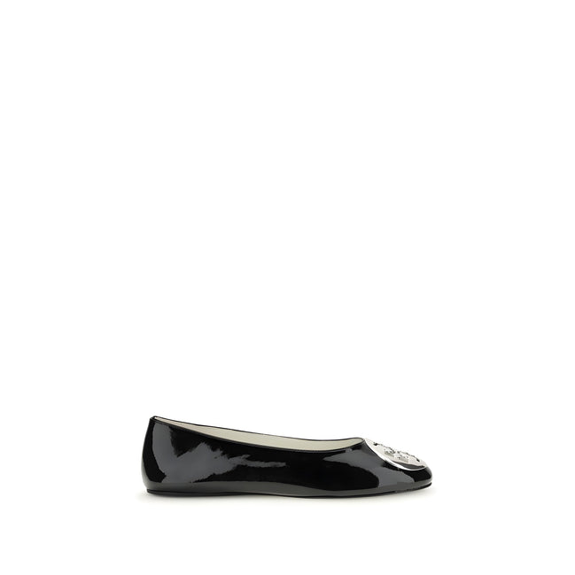Balet Flat Negru Tory Burch
